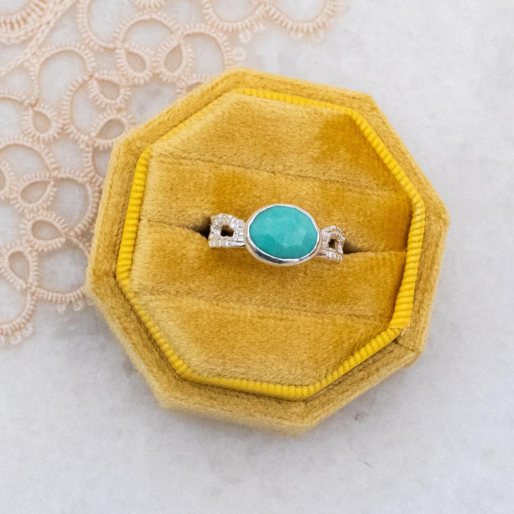 Turquoise Rachael Gemstone Ring