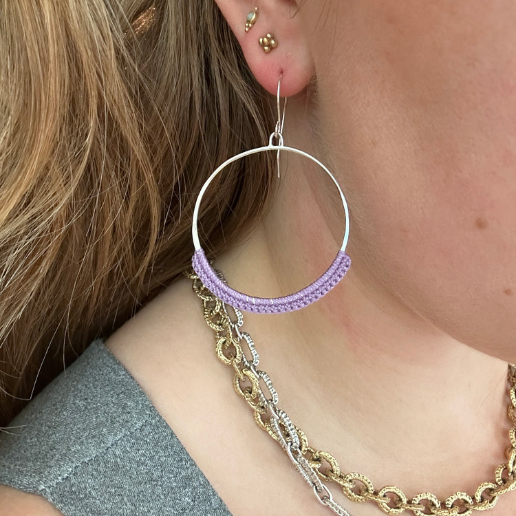 Large Basic Hoops // 3 colors