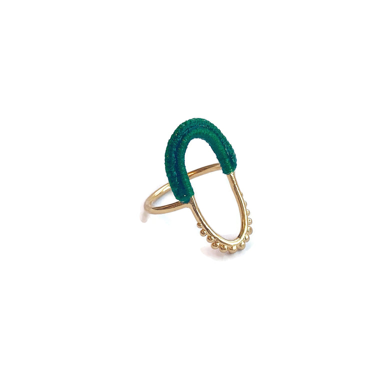 Vishu Ring // Emerald