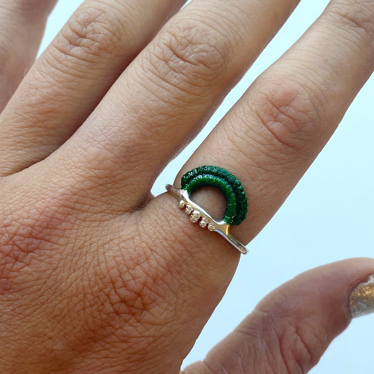 Baras Ring // Emerald